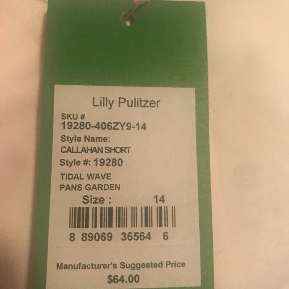 Nwt Lilly Pulitzer Callaghan Shorts View 2